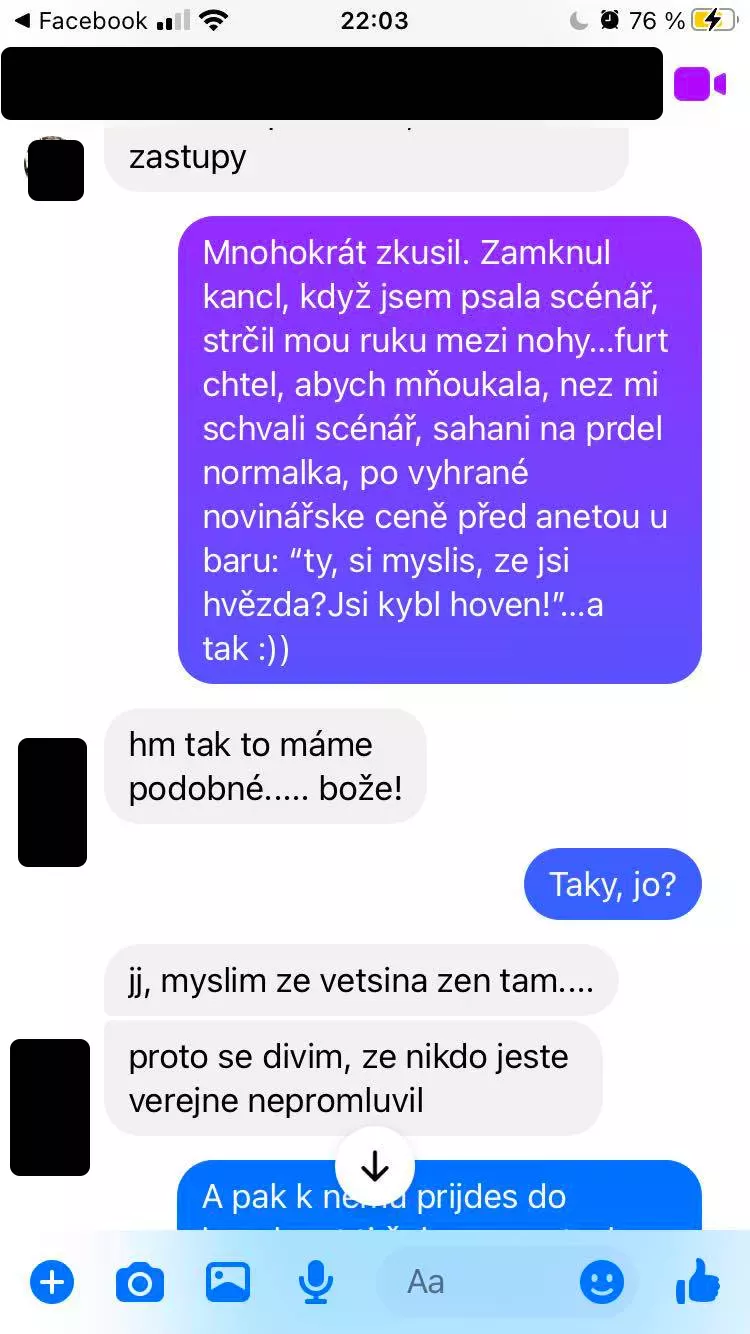 ČESKÁ TELEVIZE · DÍL PRVNÍ: Sex, moc a blondýna - konverzace 2